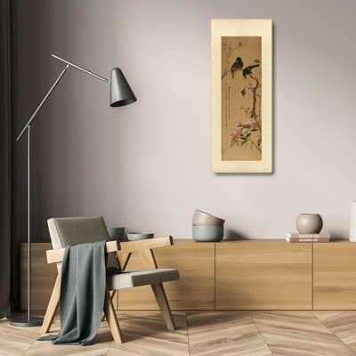  Unknown Gallery Wrapped Canvas Art Titled: Oriental Silk III