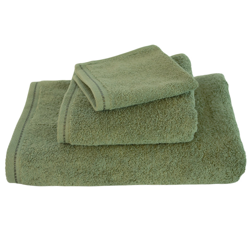 Diamond Bright - Cotton Towel Set, Hunter Green