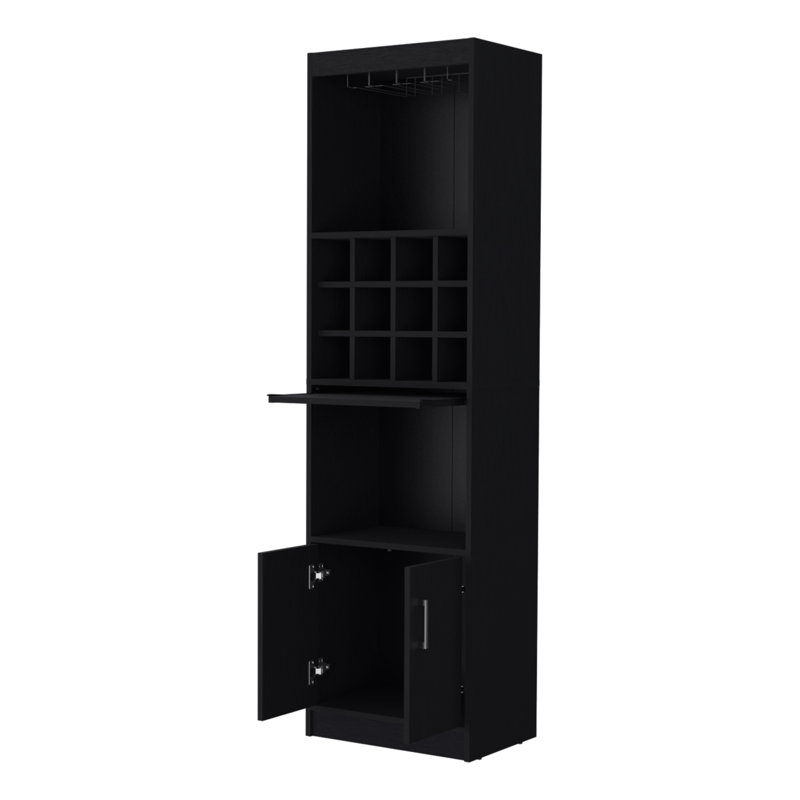Standard Wine Bottle Rack Black