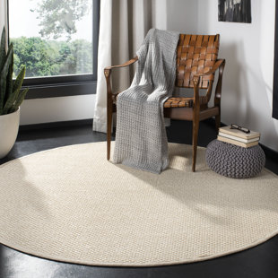 Chaidez Natural Fiber Sisal Pile Solid Color Rug