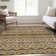 Premium Machine Washable Prisco Gold Rug
