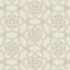 Floret Lattice - Golden Wheat Wallpaper