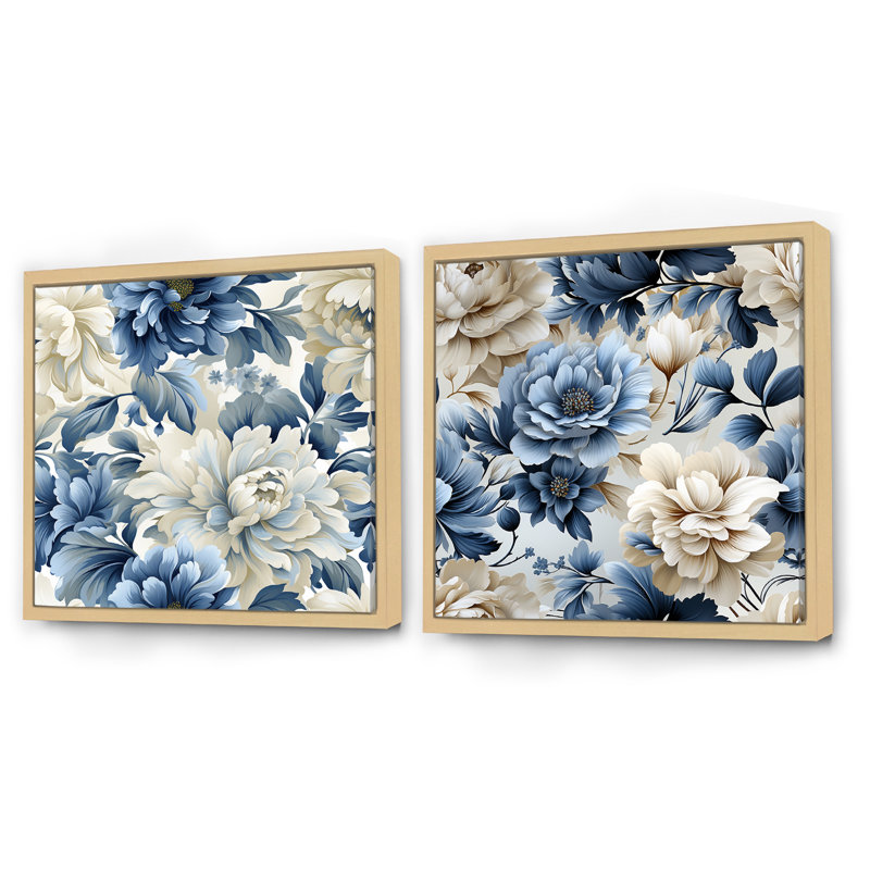 Coastal Tranquility Victorian, Cadre flottant brun, H 30 po x l 61 po