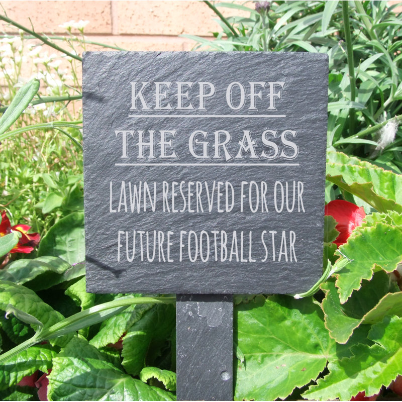 Benkelman Stone Plants & Flowers Garden Sign