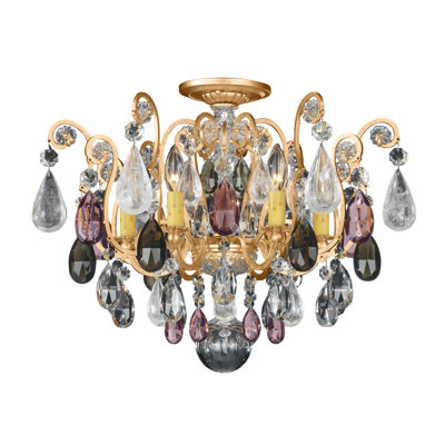 Renaissance 6 - Light Semi Flush Mount