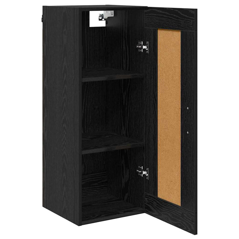 Highboard Accent Chest, Black Oak