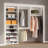 Chic Cove Shoe Shelf Short Tower Closet Unit Closet System-105886709-105886711