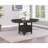 Illkirch Espresso Oval Extension Leaf Dining Table