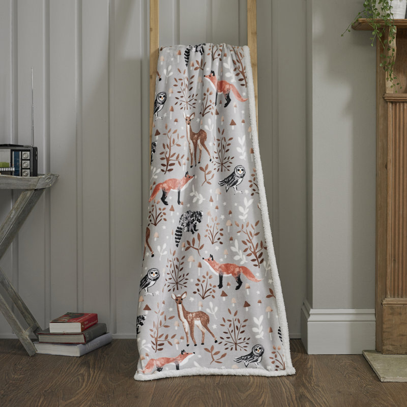 Winter Wild Life Throw
