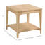 Table d'appoint carrée Newport