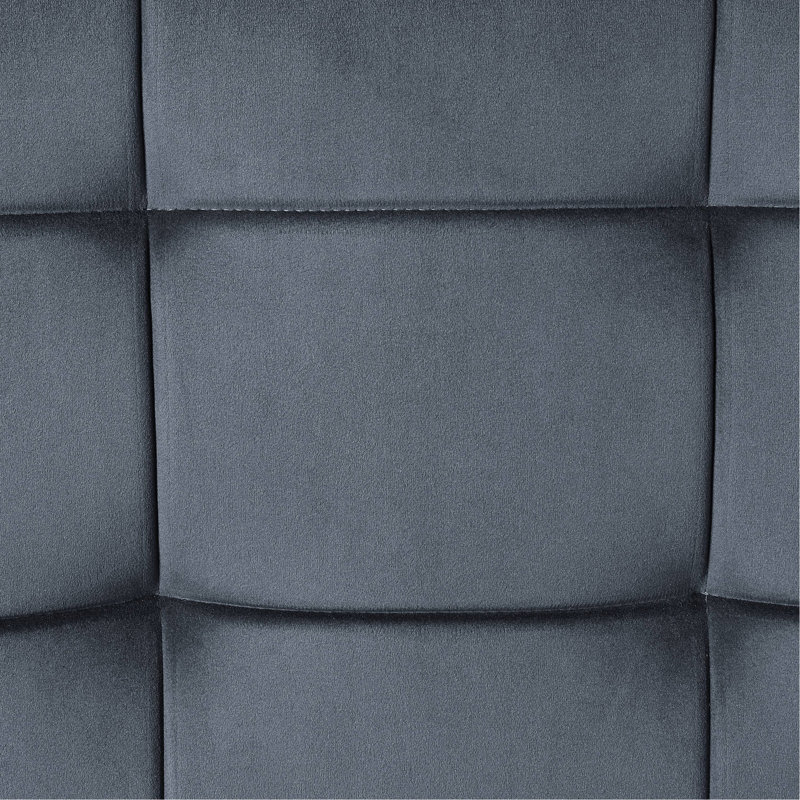 Grey And Sandy Grey Tufted Bench