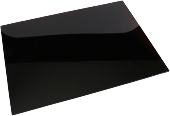 60X52Cm Black Universal Hob Cover Plate Tempered Glass Worktop Saver Dishwasher Safe 5Mm All Types of Cookers (Hob Cover)