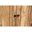 Bronstein 36" 2-door Solid Wood Sideboard In Natural Finish
