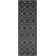 Foundry Select Versatile Diamond Charcoal/Black Indoor/Outdoor Area Rug