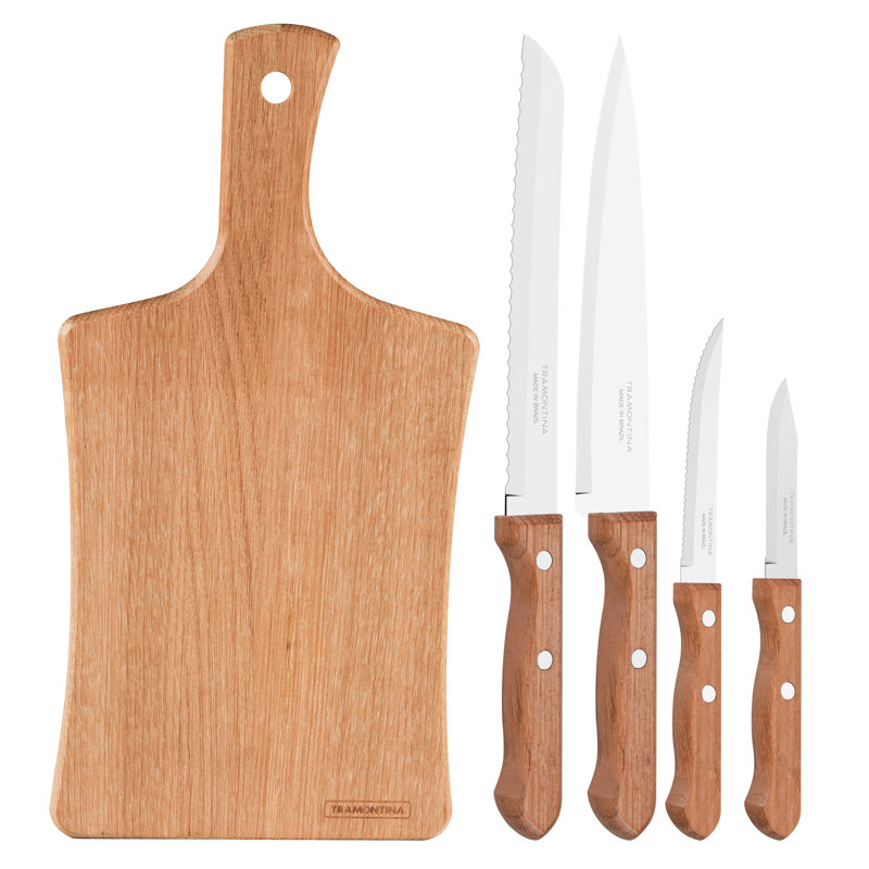 Tramontina 5 Piece Stainless Steel Assorted Knife Set