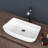 24"x15"Ceramic Rectangular Vessel Bathroom Sink
