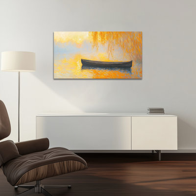 Grand paysage d'automne, art mural d'automne