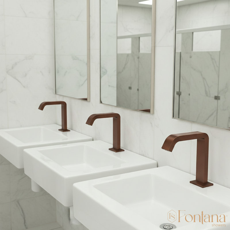 Commercial Touchless Automatic Sensor Faucet with Sleek Modern Design