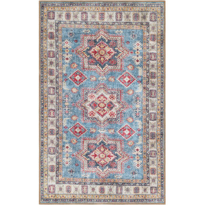 Tapis bleu clair Aucun