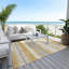 Tapis doré intérieur / extérieur Chayden Chantille ACN1013-331449841