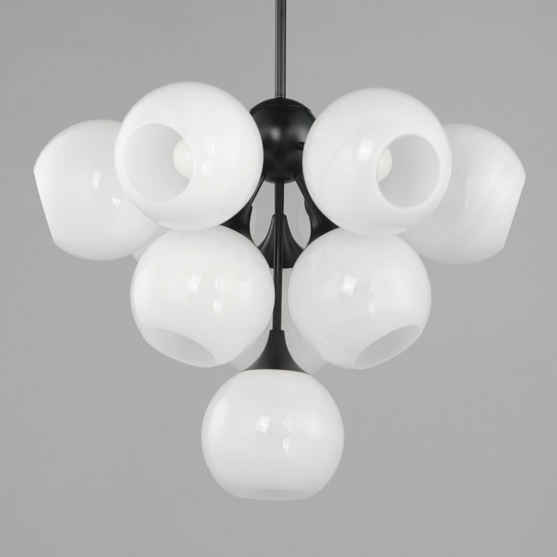 Luminaire suspendu Neve, Noir