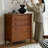 Walnut Solid Wood Accent Cabinet