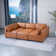 Canapé modulaire en cuir 6 pièces Drua