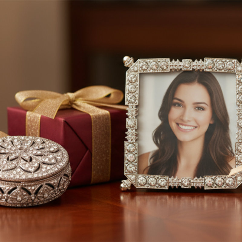 Windsor Decorative Box, Gold