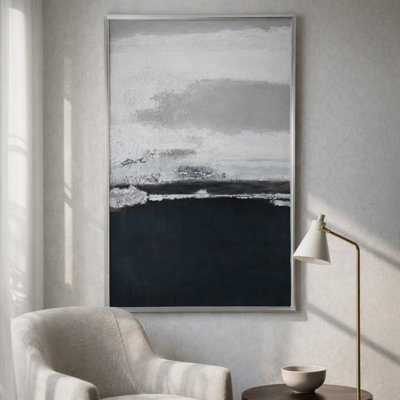 Abstrait, art mural rectangulaire sur toile pour la décoration intérieure