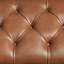Cortina Honey Walnut Leather Storage Bench