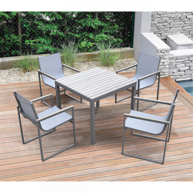 Ensemble de 2 chaises de patio Herra