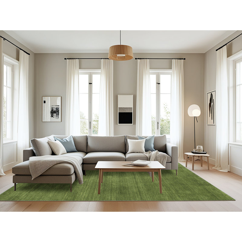 Tapis vert contemporain, Rectangle 8 pi x 10 pi