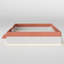 Grand lit de plancher tapissier avec clôture-133245905-133245907