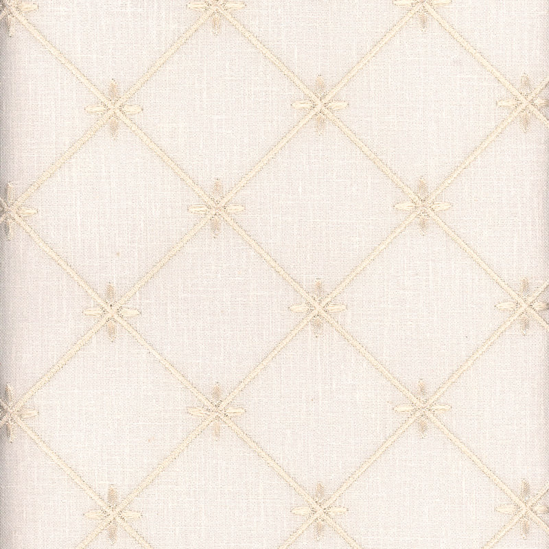 Veranda Fabric, Ivory