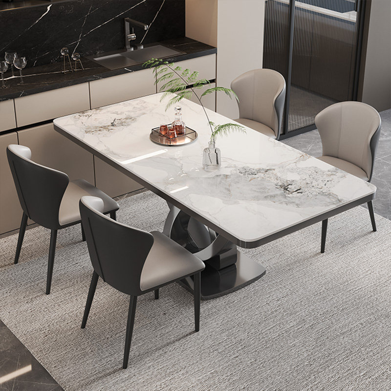 Table de salle à manger 70,87 po, H 29,53 po x l 70,87 po x P 35,43 po