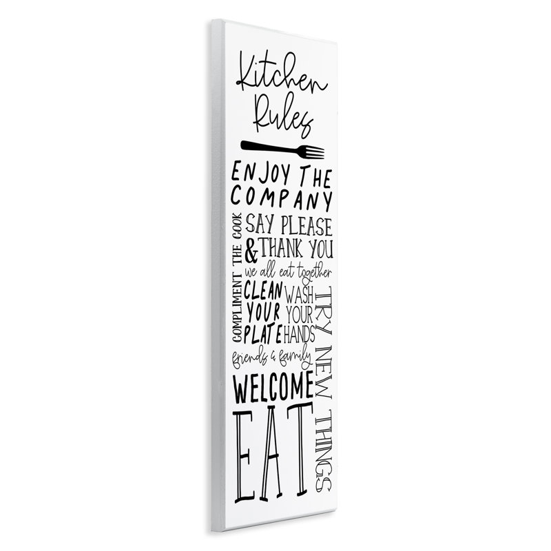 Art mural, "Kitchen Rules" par Nicole DeCamp