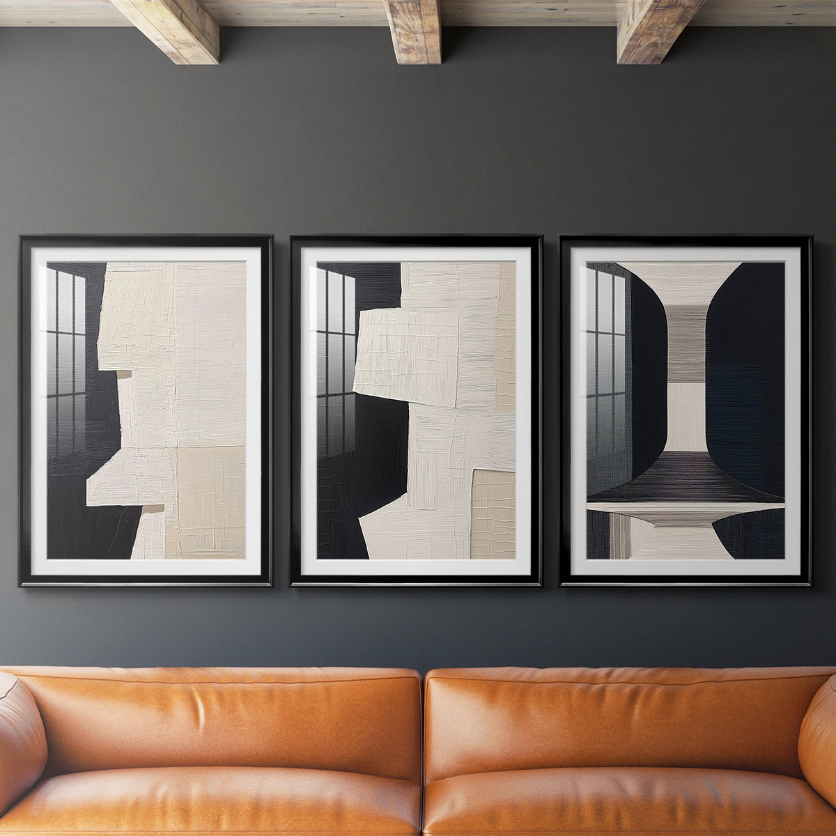 Hokku Designs ABSTRACT Series DCLXVII -Custom Framed Premium Print W ...