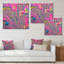 Multi et fluide acrylique rose - Peinture-606152727-606152733