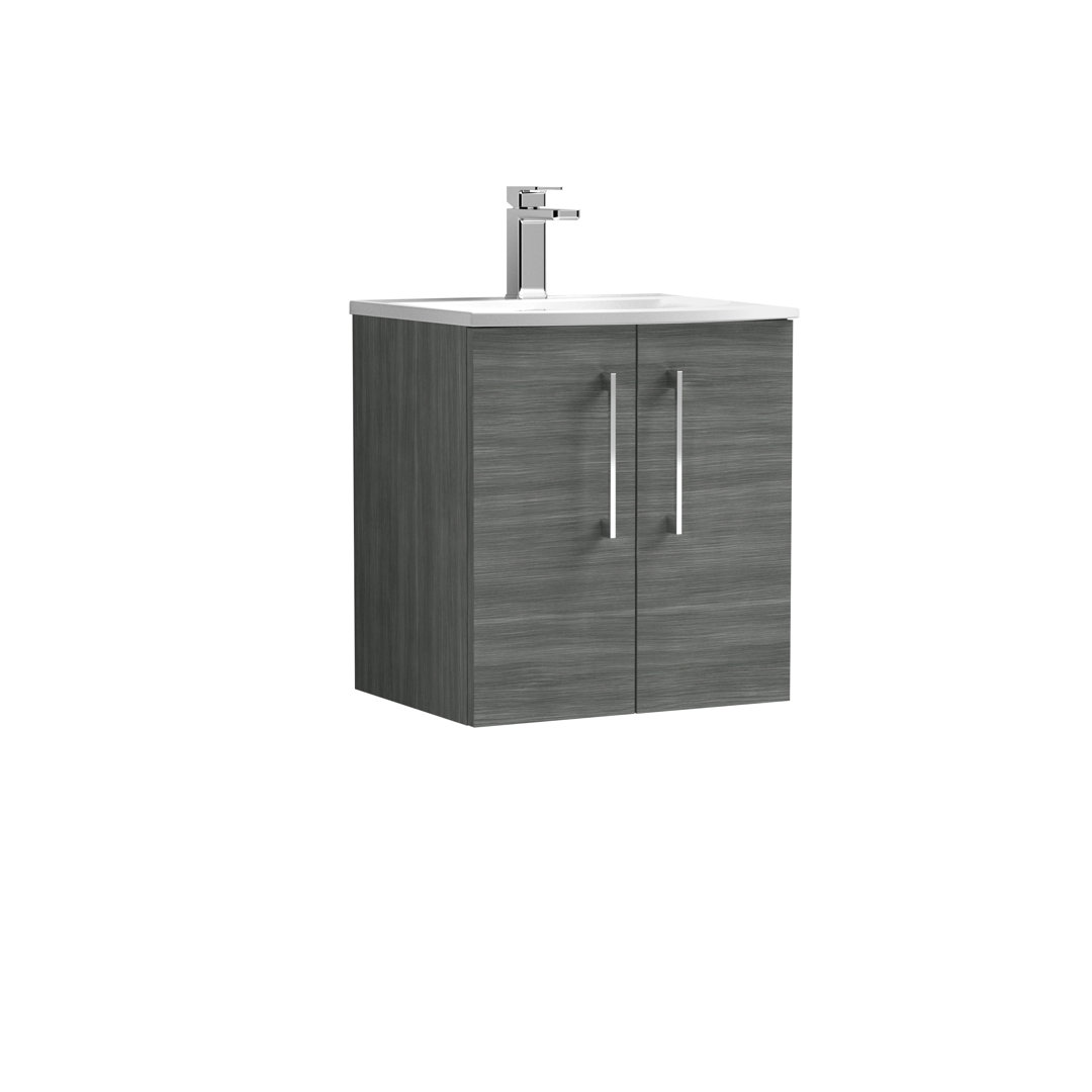 Arno 510mm Single Bathroom Vanity with Integrated Vitreous China Basin