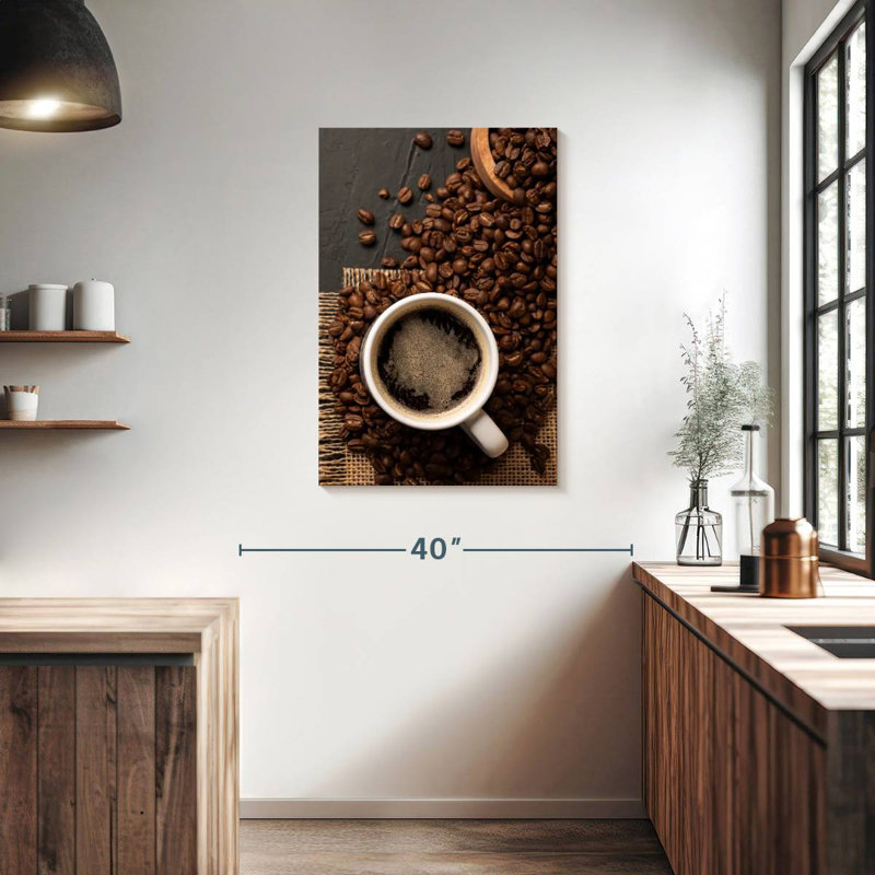Yarlin Beans To Espresso, 36" H x 24" W