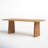 Daymon Oak Solid Wood Dining Table
