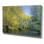 «Bend in the River» par Claude Monet, reproduction d'art sur toile tendue-926026305