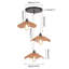 Luminaire suspendu en rotin 3 lumières