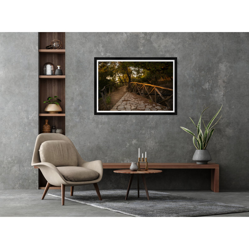 Trail To Lycabettus Print by Tim Klein