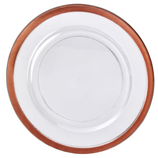 Melamine No Pattern Charger