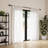 Bolas 1" Adjustable Single Curtain Rod, Includes Finials, Brackets & Hardware-67082350-67082351
