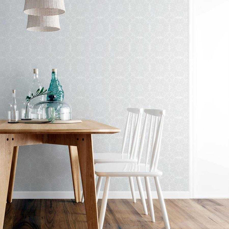 Rouleau de papier peint adhésif Ajan, L 126 po x l 24 po