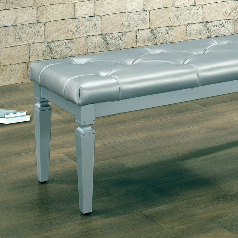 Mobilier de chambre à coucher rembourré en similicuir rembourré en mousse 1 pièce Modern Glam