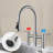 Kitchen Faucet With Pull Down Sprayer 3 Modes Stainless Steelpull Out Brushed Nickel Faucet For Bar Laundry RV Utility Sink