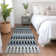 Washable Abstract Indoor / Outdoor Rug